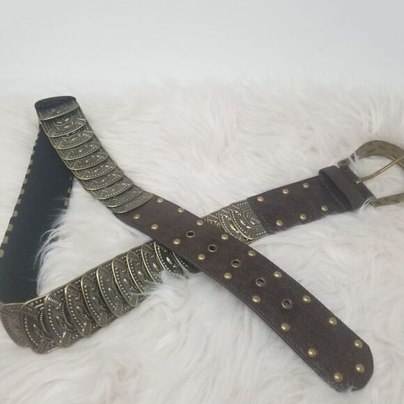 Beautiful Brown Gold Belt. - Picture 2 of 8